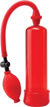 Pipedream Wanachi - Pump Worx - Beginners Power Pump Red - Penispomp - Rood - Ø 60 mm