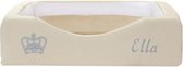 DoggyBed - Orthopedische Hondenmand - Gelax Duo Compact Style - 50 x 50 x 13 cm - Beige / Wit