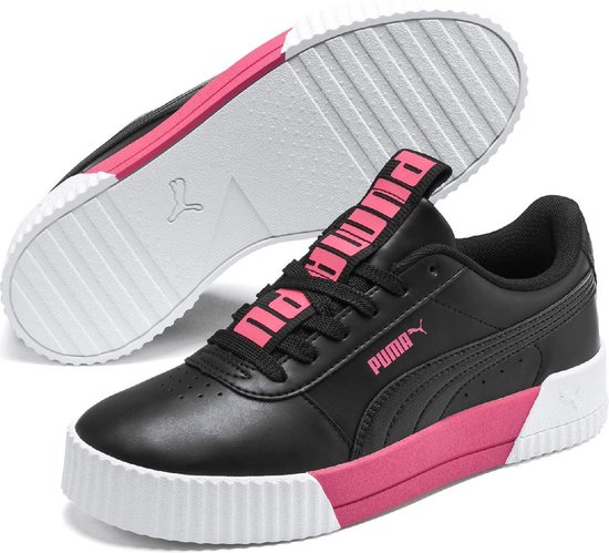 PUMA Carina Bold Dames Sneakers - Puma Black-Puma Black - Maat 40 PUMA Carina Bold Dames Sneakers - Puma Black-Puma Black - Maat 40