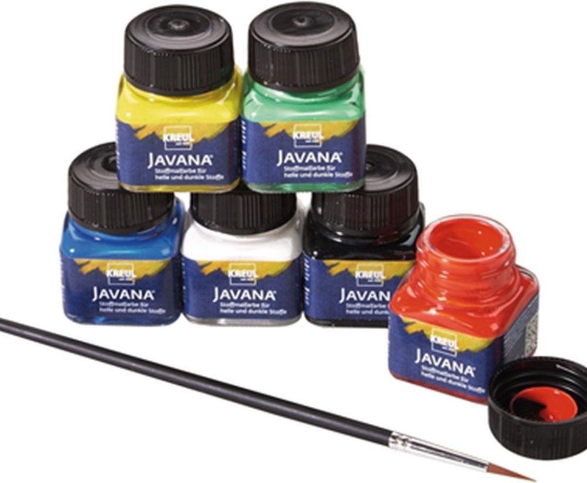 Kreul Peinture Pour Tissu Javana Pour Tissus Clairs, 20 Ml 20 Ml Peinture Loisirs Creatifs 23252012