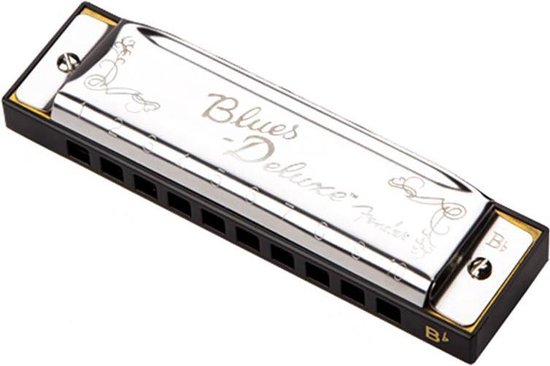Fender mondharmonica Bes Blues Deluxe harmonica | bol.com
