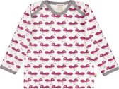 loud+proud - shirt - roze mieren - maat 98/104