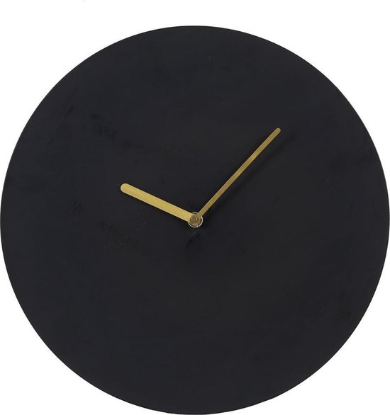 Light & living Light&Living Klok WAIWO zwart Ø30