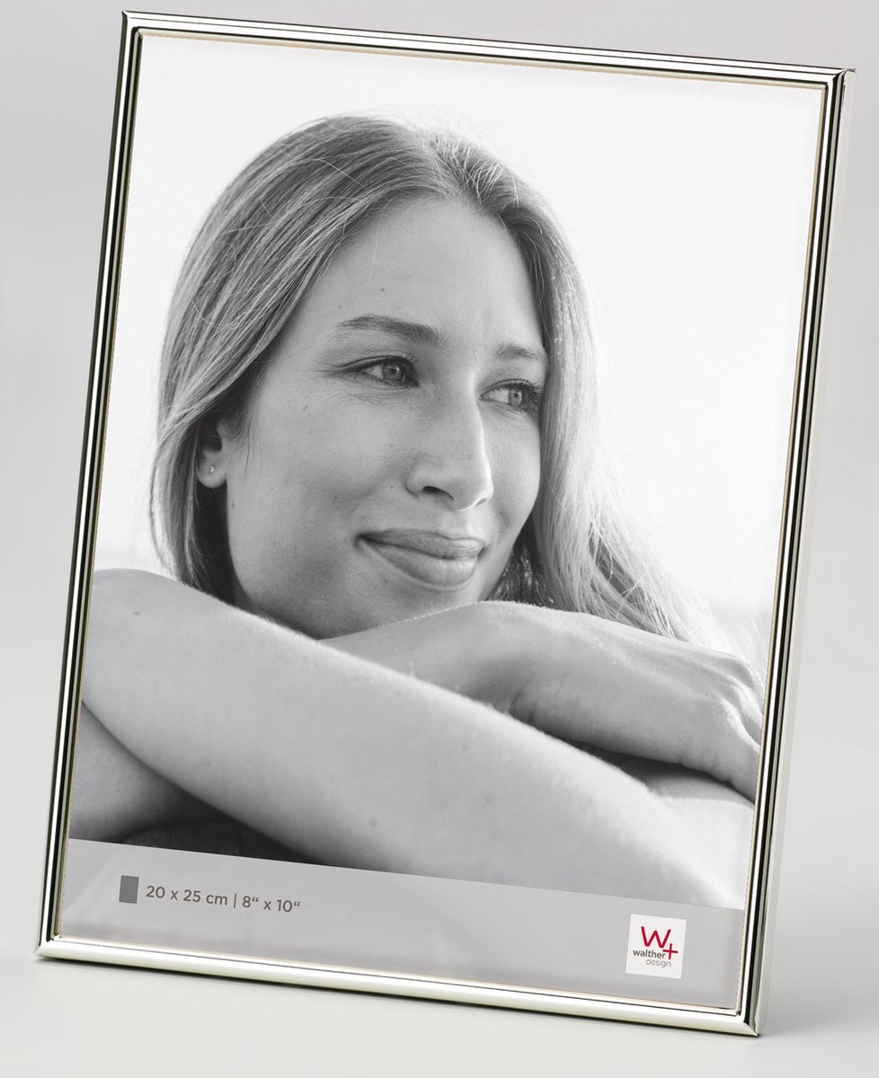 Walther WD025S Chloe - Portretlijst - Fotoformaat 20X25 cm - Zilver