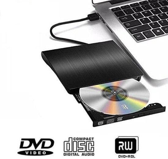 Plug & Play Externe CD DVD Combo Drive Speler Reader Voor Laptop & Computer  - USB 2.0... | bol.com