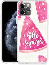 Geschikt voor Apple iPhone 11 Pro Hoesje Summer Melon - Designed by Cazy