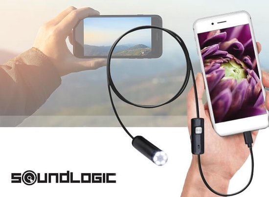 Soundlogic Endoscoop - HD Camera - 2 meter - Android