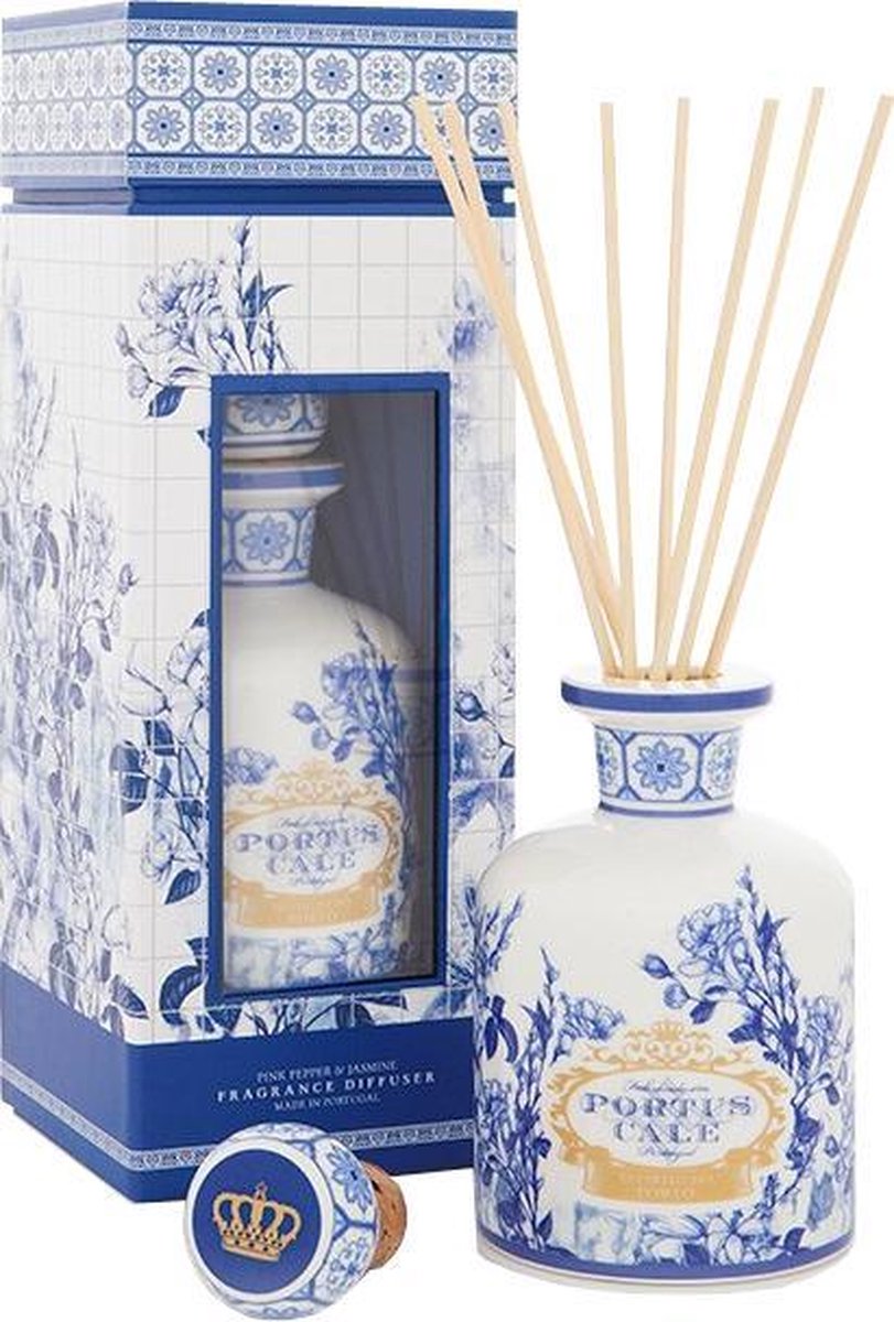 Portus Cale Geurstokjes Gold & Blue 250 ml