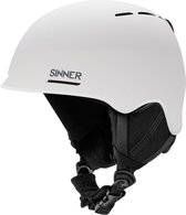 Sinner Fortune Unisex Skihelm - Wit - Maat L/60 cm