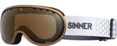 Sinner Vorlage Unisex Skibril - Metallic Gold