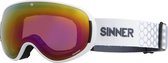 Sinner Nauders Unisex Skibril - Matte White
