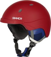 Casque de Ski Unisexe Sinner Titan - Rouge - Taille S / 56 cm