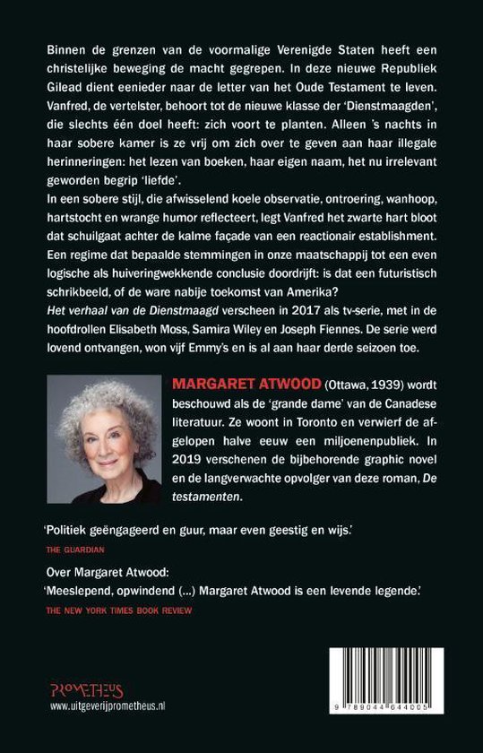 Het verhaal van de dienstmaagd - Margaret Atwood