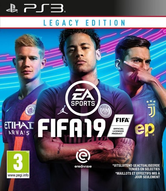 FIFA 19 - Legacy Edition - PS3 | Games | bol