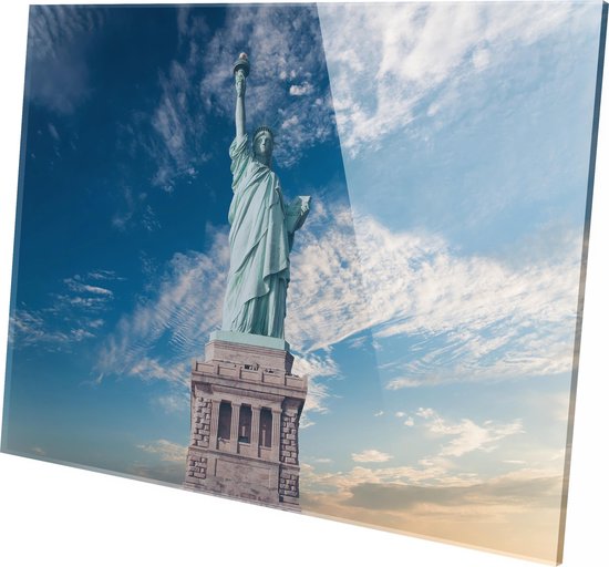 Het Vrijheidsbeeld | Plexiglas | Foto op plexiglas | Wanddecoratie | | Schilderij | Aan de muur | Steden