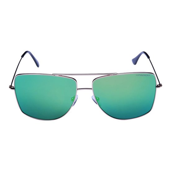 Nihao River HD 1.1mm Polarized lens - Gold Plated Metal Anti-Allergisch Frame - Green True Revo Coating - Beweegbare neusvleugels - UV400 van Nihao. — afbeelding 2