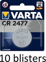 10x Varta CR 2477 Single-use battery Lithium 3 V