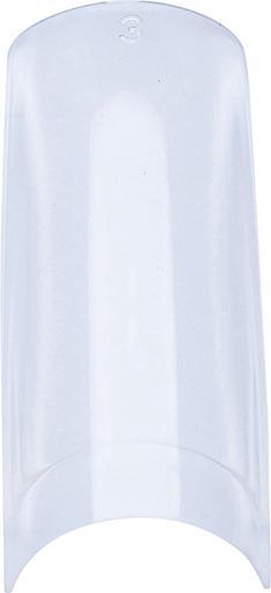 Goedkoopste 50 Nageltips Crystal Square Refill 03