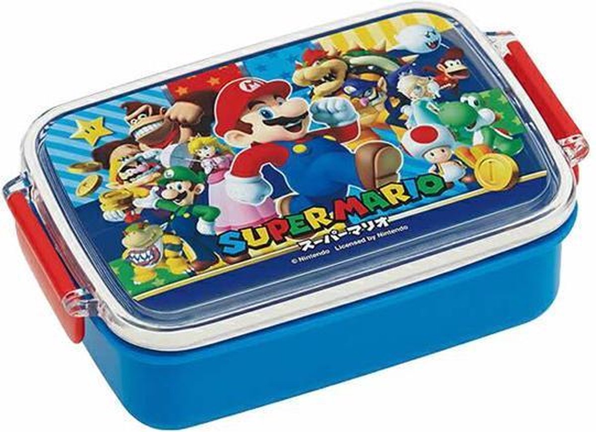 Correspondent smog fontein Super Mario Bento Box Lunchbox 450 ml (Made in Japan) | bol.com