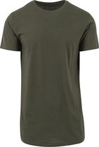 Senvi Urban Long Tee - Kleur Olive - M