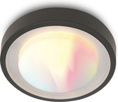 LUTEC Origo - LED Plafondlamp WIZ voor Buiten - Donkergrijs