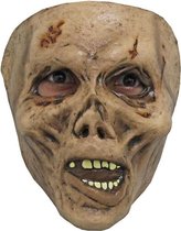 Partychimp Corpse Mummie Mummy Schedel Skelet Gezichts Masker Halloween Masker voor bij Halloween Kostuum Volwassenen - Latex - One-size