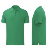 Senvi - Fit Polo - Getailleerd - Maat L - Kleur Groen - (Zacht aanvoelend)