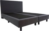 Boxspring Basic 2-persoons 180x200 cm Antraciet stof