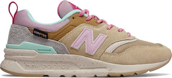 New Balance Sneakers - Maat 36.5 - Vrouwen - beige/roze/blauw/grijs/wit |  bol.com