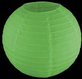 Papieren lampionnen, decoratie lampionnen, feestelijke lampionnen - groen - 40cm - 5 stuks