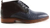 Heren Veterschoenen Rehab 1842-260204-7000 Farmaco Blauw - Maat 44