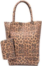 Zebra Trends Schoudertas Natural Bag Kartel - bruin