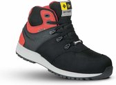 ToWorkFor Rebel S3 - Zwart/Rood - 47