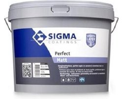 Sigma Perfect Matt 10 Liter 100% Wit | bol.com