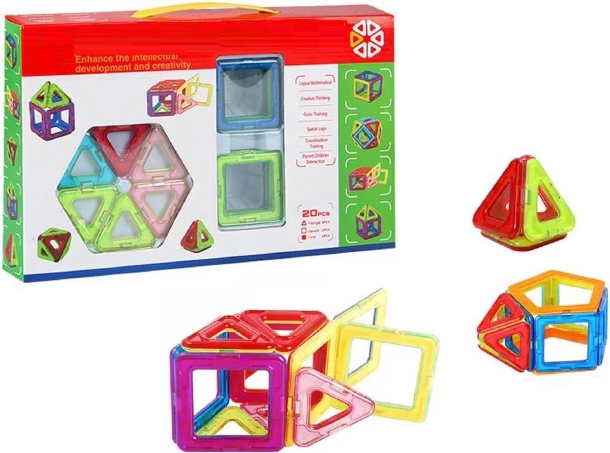 Magneet Speelgoed Peuters Constructie Voor Kinderen Jongen Meisje | bol.com
