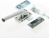 Axa Raamsluiting met nok drukknop inbouw sluitkom links F2 3318-41-92/E