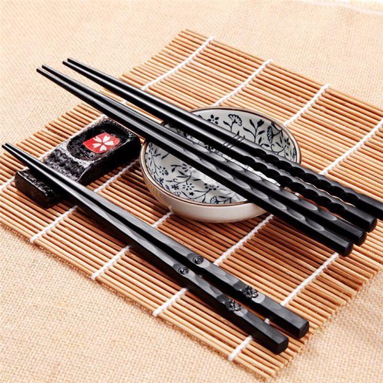 KELERINO. Chopsticks set (2 stokjes) - Eetstokjes Sushi - Bloemen - KELERINO.