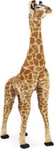 Childhome - Staande Giraf Knuffel - 65x35x180 Cm - Bruin Geel
