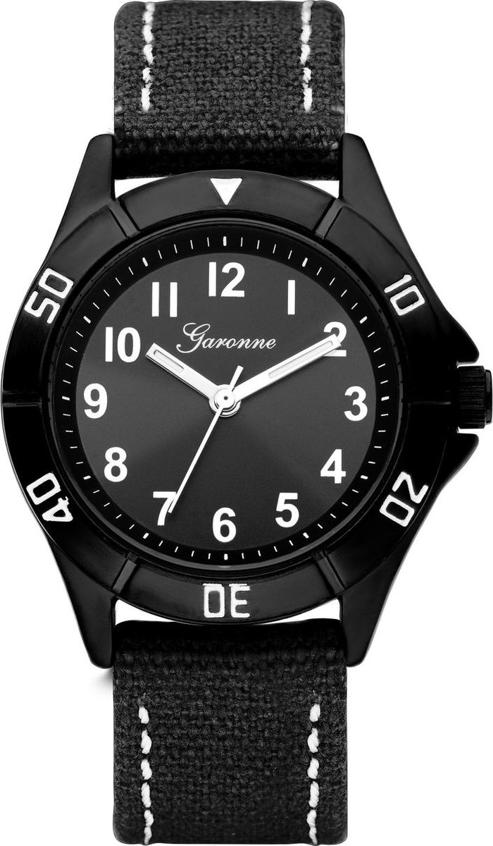 Garonne Kids Zwart Horloge KQ13Q463