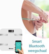 Je gezondheid goed bijhouden met de Smart Bluetooth weegschaal-Wit Kleur