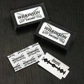 Shaving Blad Rechtdoor Besnoeiing Keel Scheermes Bladen, Wilkinson Bladen – 2 Pakken 10B