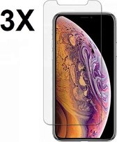 Geschikt voor iPhone 11 Pro Screenprotector - 11 Pro Screen Protector 3x Bescherm Glas