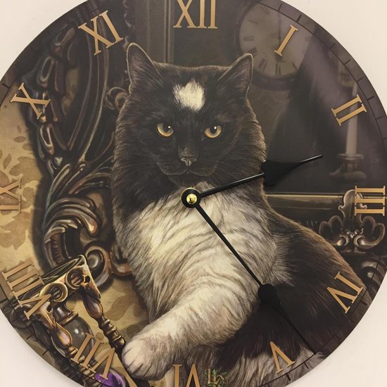 Horloge murale pour enfants avec chat | bol