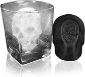 Skull - ijsblokjes - ijsblokjesvorm - XXL - 3D - Ijsklontjesmaker - Mal - Reuzen skull - Groot