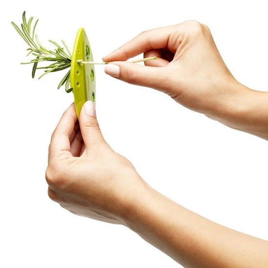 EPIN | Kruidenstripper | Kruidensnijder | Boerenkool Stripper | Rozemarijn | Tijm | Snijbiet | Basillicum | Blad snijder | Groente snijder | Groentestripper | Keuken Gadget | Groen