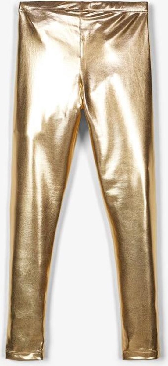 Name it goud kleurige glans legging maat 134 | bol.com