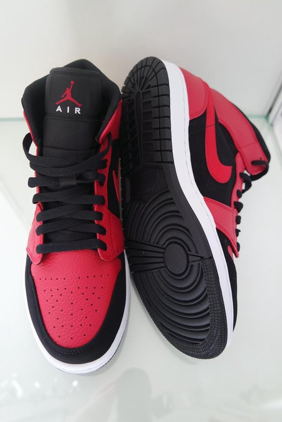 Sneakers Nike Air Jordan - Rood/Zwart/Wit - Maat 44 | bol