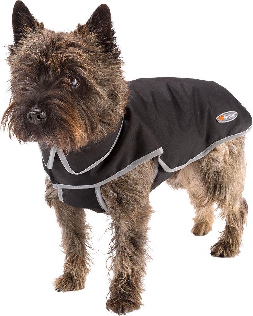 de ober Sinis Leesbaarheid Ferplast - baubau mode - hondenjas - Manteau techno - zwart met reflectie -  inclusief... | bol.com