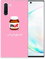 Geschikt voor Samsung Galaxy Note 10 Siliconen Case Nut Boyfriend