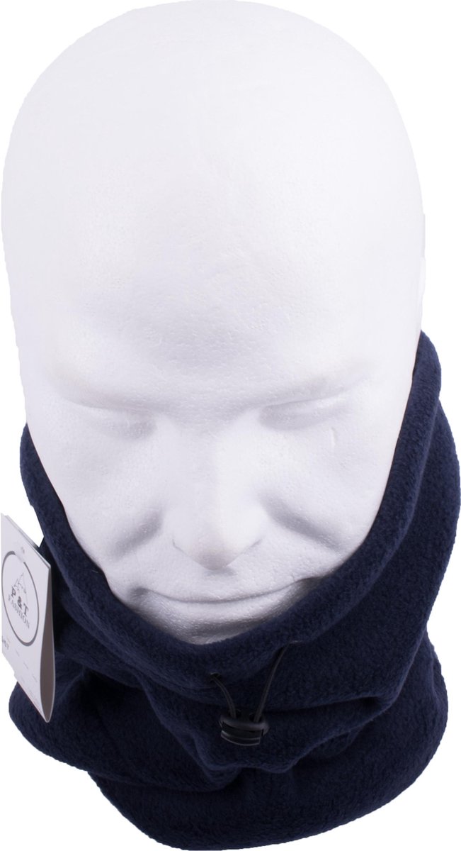 Buff Neckwarmer | Nekwarmer Donker Blauw, One Size
